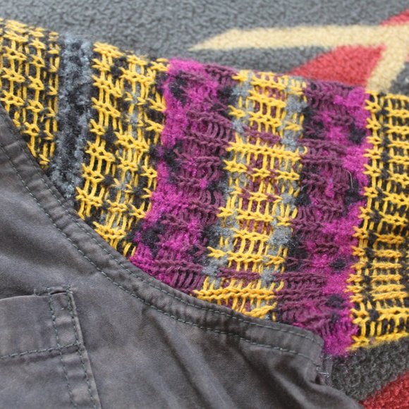 We The Free Sweater Sleeve Button Down - Picture 4 of 5